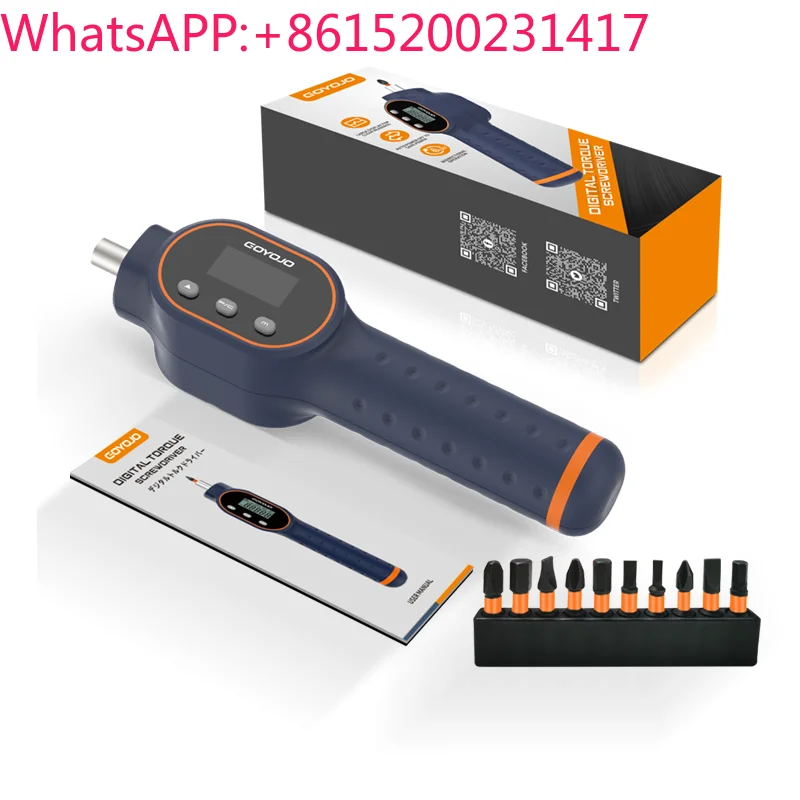 Preset Batch Slip Torque Gauge Adjustable Digital Display Torque Driver Tester
Preset Batch Slip Torque Gauge Adjustable Digital Display Torque Driver Tester