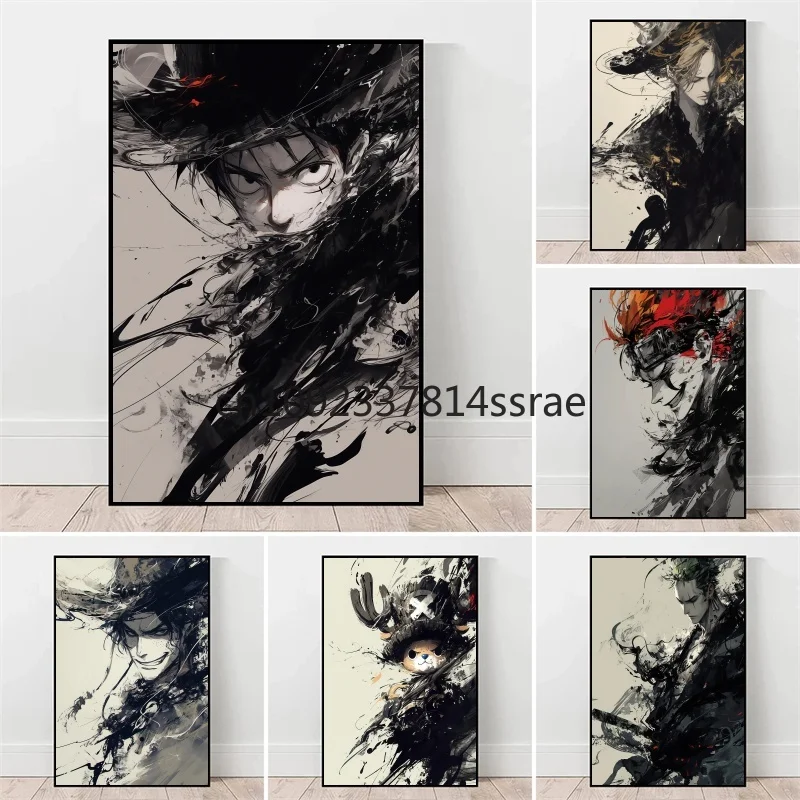 One Piece Classic Anime Zoro Canvas Painting Ink HD Poster Print Wall Art Mural Suitable for Living Room Decoration Picture Gift
One Piece Classic Anime Zoro Canvas Painting Ink HD Poster Print Wall Art Mural Suitable for Living Room Decoration Picture Gift