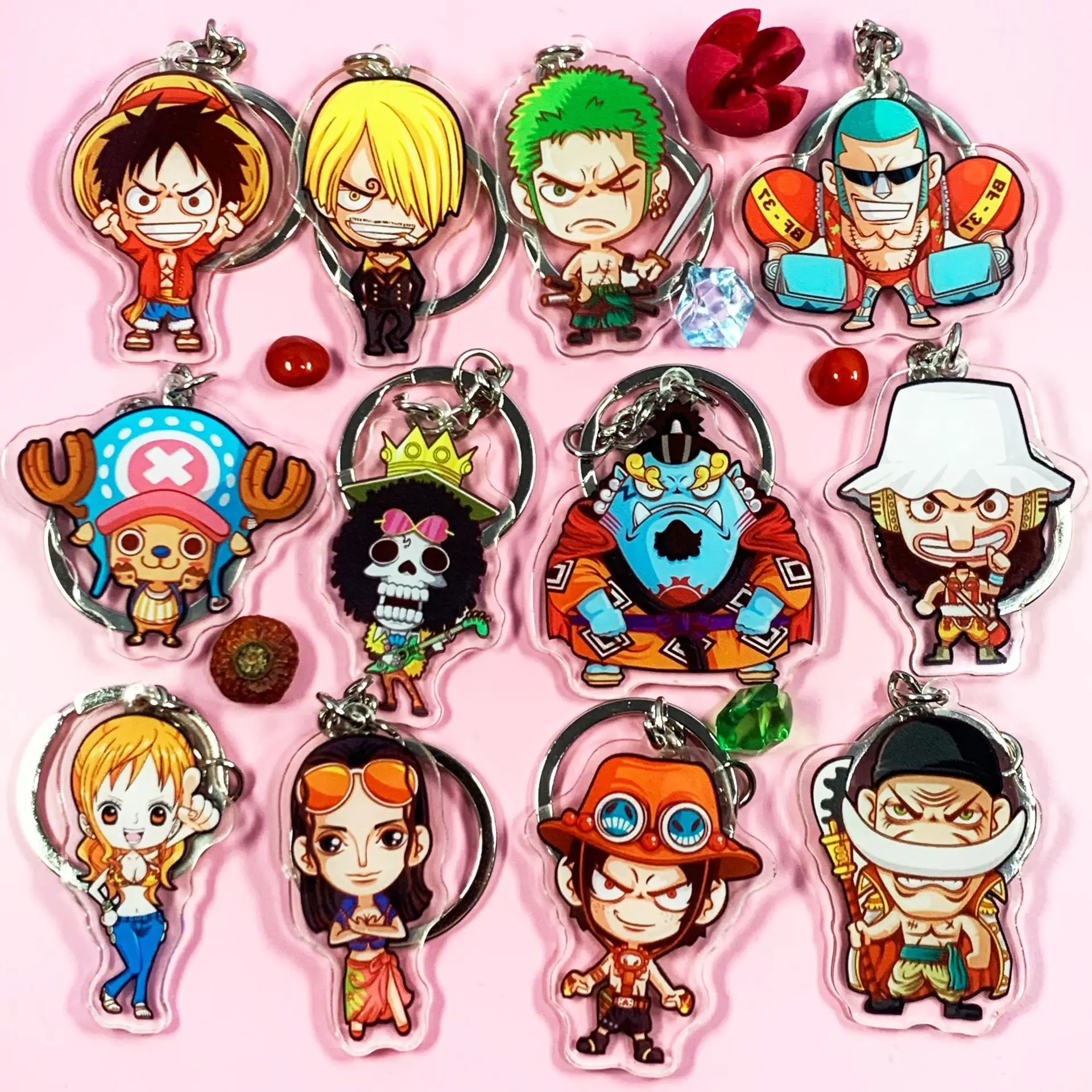 Брелок из переработанного акрила с персонажами аниме: Усопп, Монки Д. Луффи, Винсмоук Санжи, Ророноа Зоро, Фрэнки, Тони Тони Чоппер. Подарок.
Брелок из переработанного акрила с персонажами аниме: Усопп, Монки Д. Луффи, Винсмоук Санжи, Ророноа Зоро, Фрэнки, Тони Тони Чоппер. Подарок.