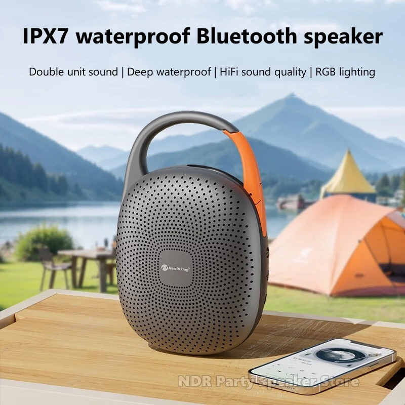 Hot Sale New Outdoor IPX7 Waterproof Portable Wireless Bluetooth Speakers Mini Subwoofer Deep Bass High Fidelity Sound Quality 
Hot Sale New Outdoor IPX7 Waterproof Portable Wireless Bluetooth Speakers Mini Subwoofer Deep Bass High Fidelity Sound Quality