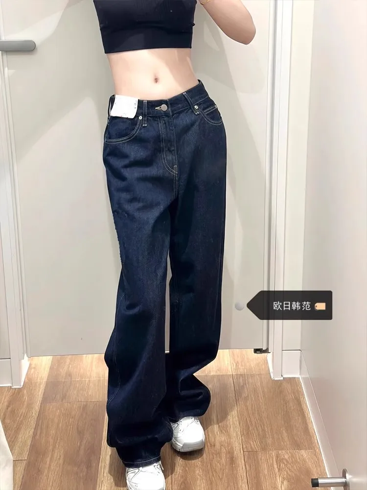 WCFCX STUDIO Women Jeans Fashion Casual High Waisted Straight Leg Denim Pants 2025 Summer New Loose Versatile Jeans
WCFCX STUDIO Women Jeans Fashion Casual High Waisted Straight Leg Denim Pants 2025 Summer New Loose Versatile Jeans