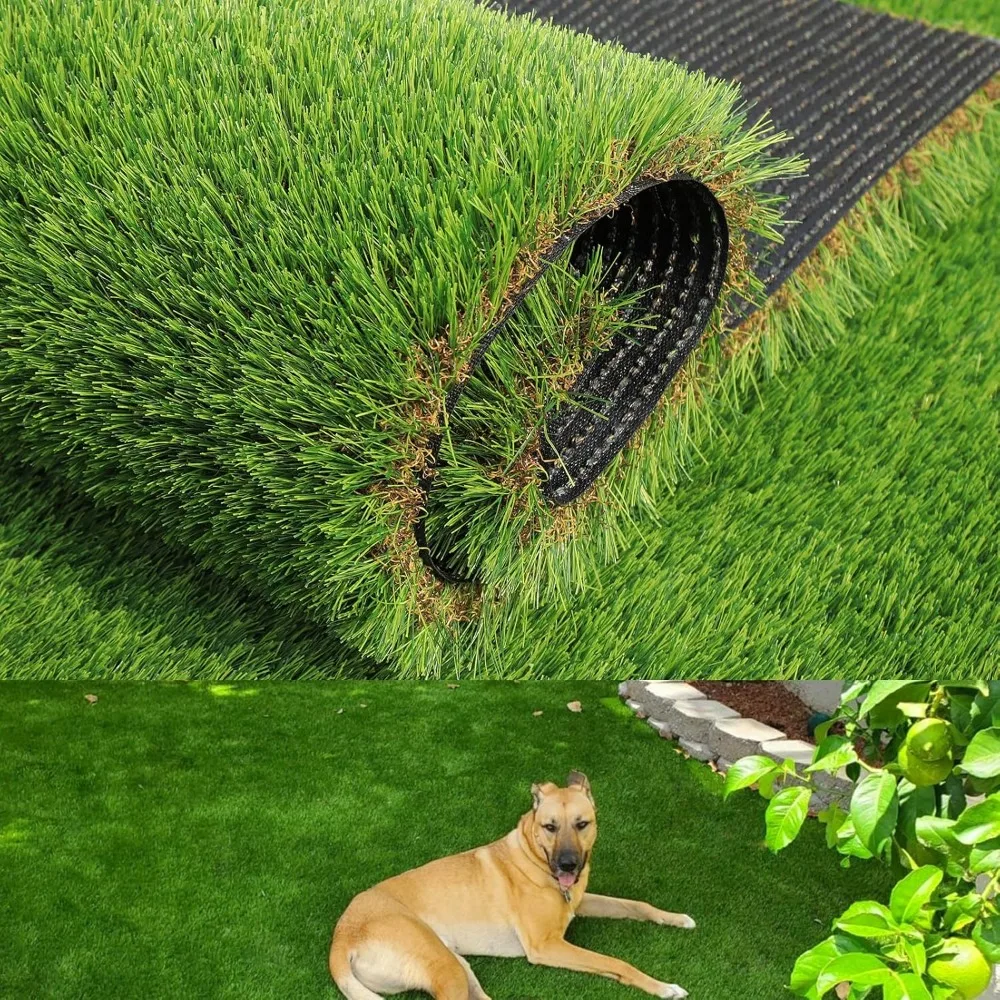 Realistic 4x13 Feet Artificial Grass for Pets with Drainage Holes - Indoor/Outdoor Lawn Mat
Realistic 4x13 Feet Artificial Grass for Pets with Drainage Holes - Indoor/Outdoor Lawn Mat