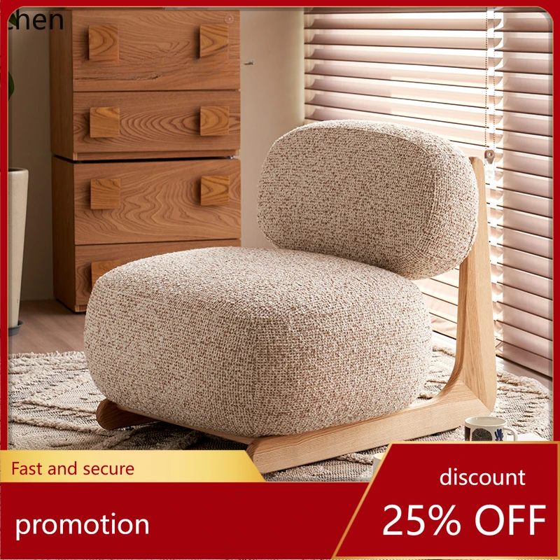 CZ leisure chair Italian fabric floor cotton and linen modern single sofa chair home decoration accessories
CZ leisure chair Italian fabric floor cotton and linen modern single sofa chair home decoration accessories