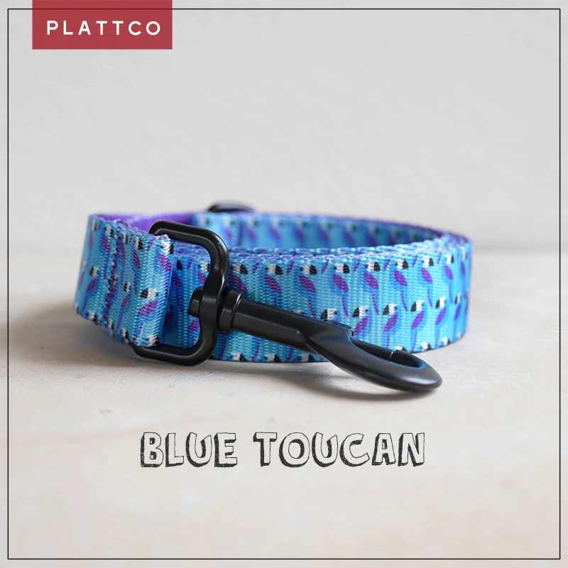 Поводок PLATTCO по индивидуальному заказу BLUE TOUCAN для маленьких, средних и больших собак для прогулок, всех видов собак, 5 размеров PDL315
Поводок PLATTCO по индивидуальному заказу BLUE TOUCAN для маленьких, средних и больших собак для прогулок, всех видов собак, 5 размеров PDL315