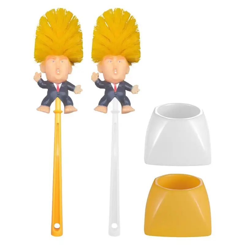 Toilet Bowl Brush President Design Toilet Scrubber Brush With Comfortable Grip Humorous Bath Products Household Cleaning Tools
Toilet Bowl Brush President Design Toilet Scrubber Brush With Comfortable Grip Humorous Bath Products Household Cleaning Tools