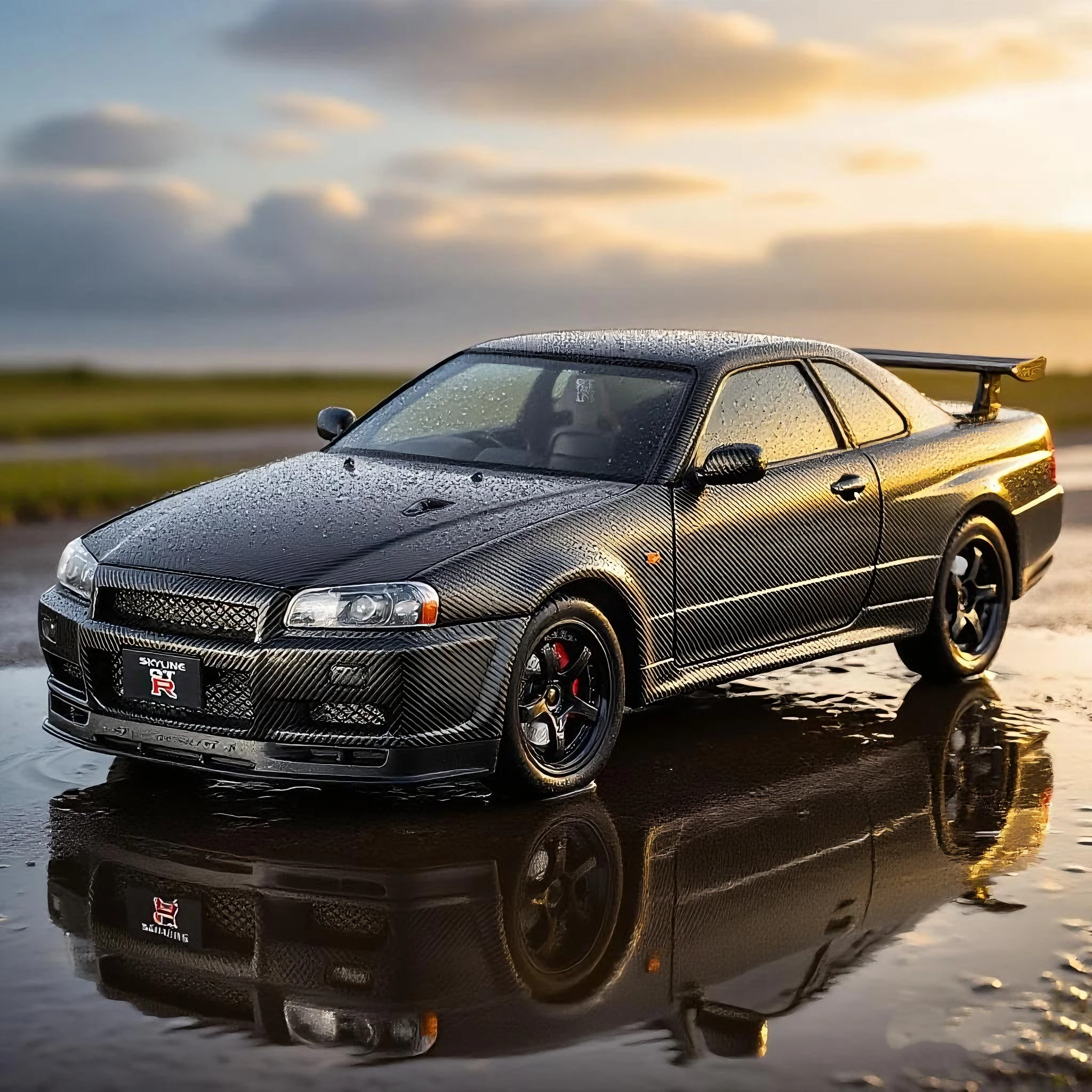 1:24 Skyline R34 модель автомобиля из сплава God of War, коллекция моделей спортивных автомобилей, украшение, украшение для мальчика, игрушка в подарок
1:24 Skyline R34 модель автомобиля из сплава God of War, коллекция моделей спортивных автомобилей, украшение, украшение для мальчика, игрушка в подарок