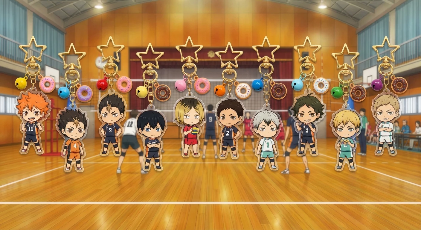 Volleyball Anime Keychain 27-38 Acrylic Pendant Haikyuu Accessories Gift for Fans Sports Manga Merchandise Jewelry Charms Boys
Volleyball Anime Keychain 27-38 Acrylic Pendant Haikyuu Accessories Gift for Fans Sports Manga Merchandise Jewelry Charms Boys
