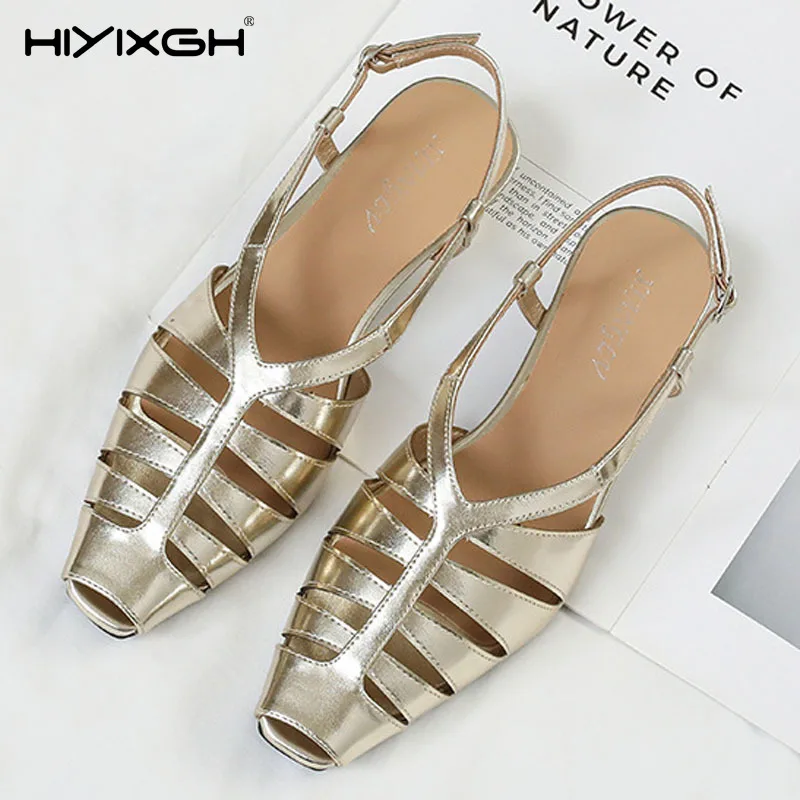 Women Roman Sandals Summer Vintage Hollow Out Closed Toe Low Heel Back Strap Shoes Brand Designer Party Wedding Sandalias
Women Roman Sandals Summer Vintage Hollow Out Closed Toe Low Heel Back Strap Shoes Brand Designer Party Wedding Sandalias