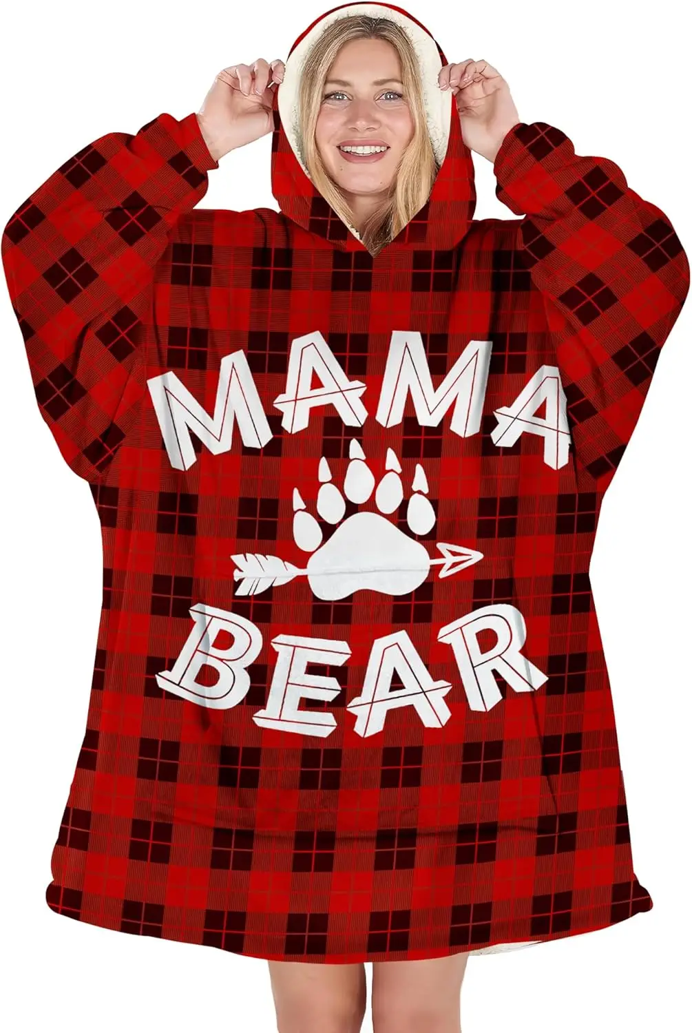Cozy Wearable Blanket Hoodie for Mom - Perfect Gift from Family
Cozy Wearable Blanket Hoodie for Mom - Perfect Gift from Family