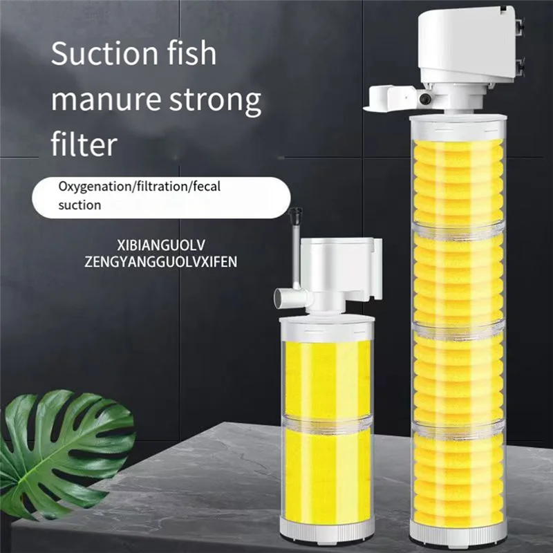 【Must-Haves】Filter For Fish Tank Aquarium Filter Pump Three In One Filters Parts Aquatic Pet Supplies Products,A
【Must-Haves】Filter For Fish Tank Aquarium Filter Pump Three In One Filters Parts Aquatic Pet Supplies Products,A