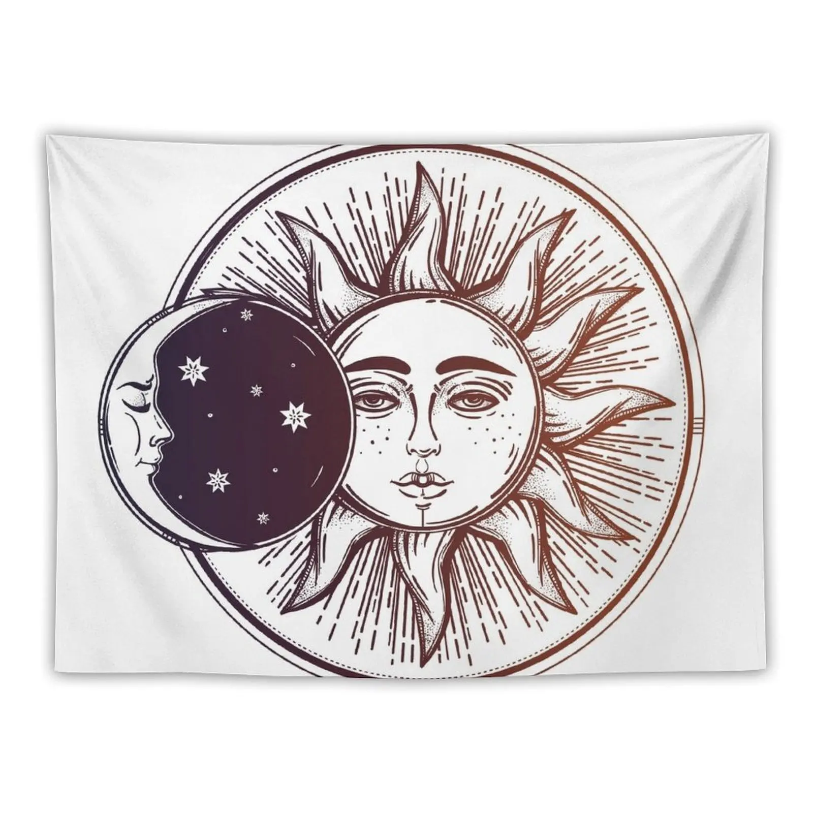 Vintage Solar Eclipse: Sun, Moon and Stars Tapestry Decoration Room Kawaii Room Decor Tapestry
Vintage Solar Eclipse: Sun, Moon and Stars Tapestry Decoration Room Kawaii Room Decor Tapestry