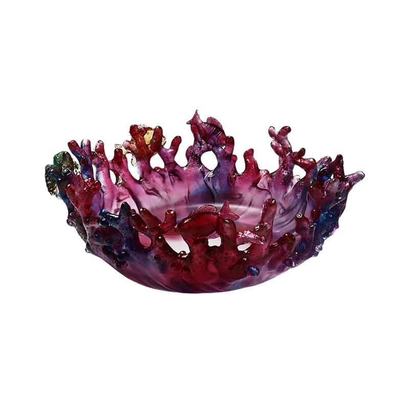 Light luxury glazed fruit plate, living room art decoration, entrance key storage ornament, housewarming gift
Light luxury glazed fruit plate, living room art decoration, entrance key storage ornament, housewarming gift