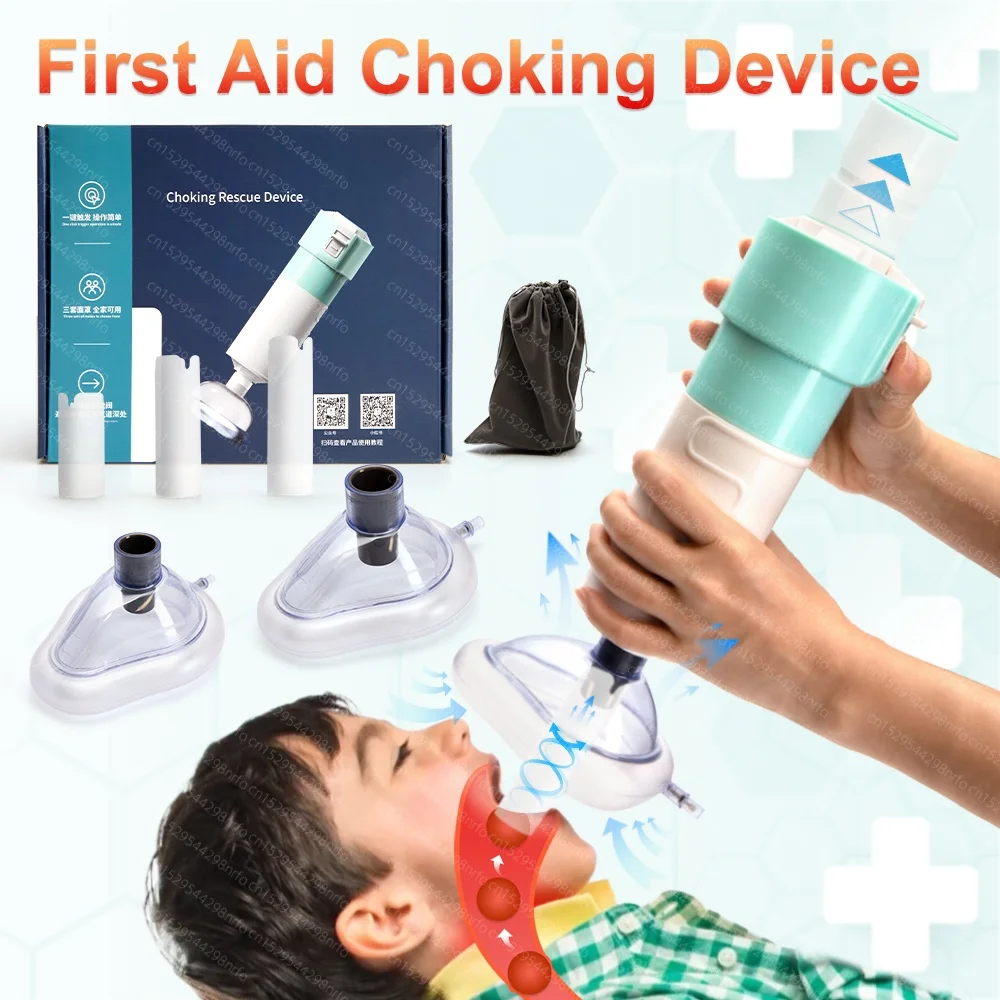 Anti Choking Automatic Device Life Saving Suction Emergency Anti Asphyxia Mask First Aid Kit Adults & Children Home Rescue
Anti Choking Automatic Device Life Saving Suction Emergency Anti Asphyxia Mask First Aid Kit Adults & Children Home Rescue 