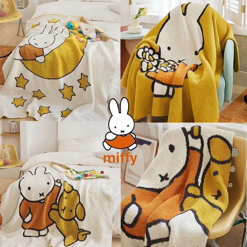 Miffy Rabbit Anime Peripheral Half Fleece Blanket Kawaii Comfortable Office Napping Blanket Home Furnishings Sofa Blanket
Miffy Rabbit Anime Peripheral Half Fleece Blanket Kawaii Comfortable Office Napping Blanket Home Furnishings Sofa Blanket