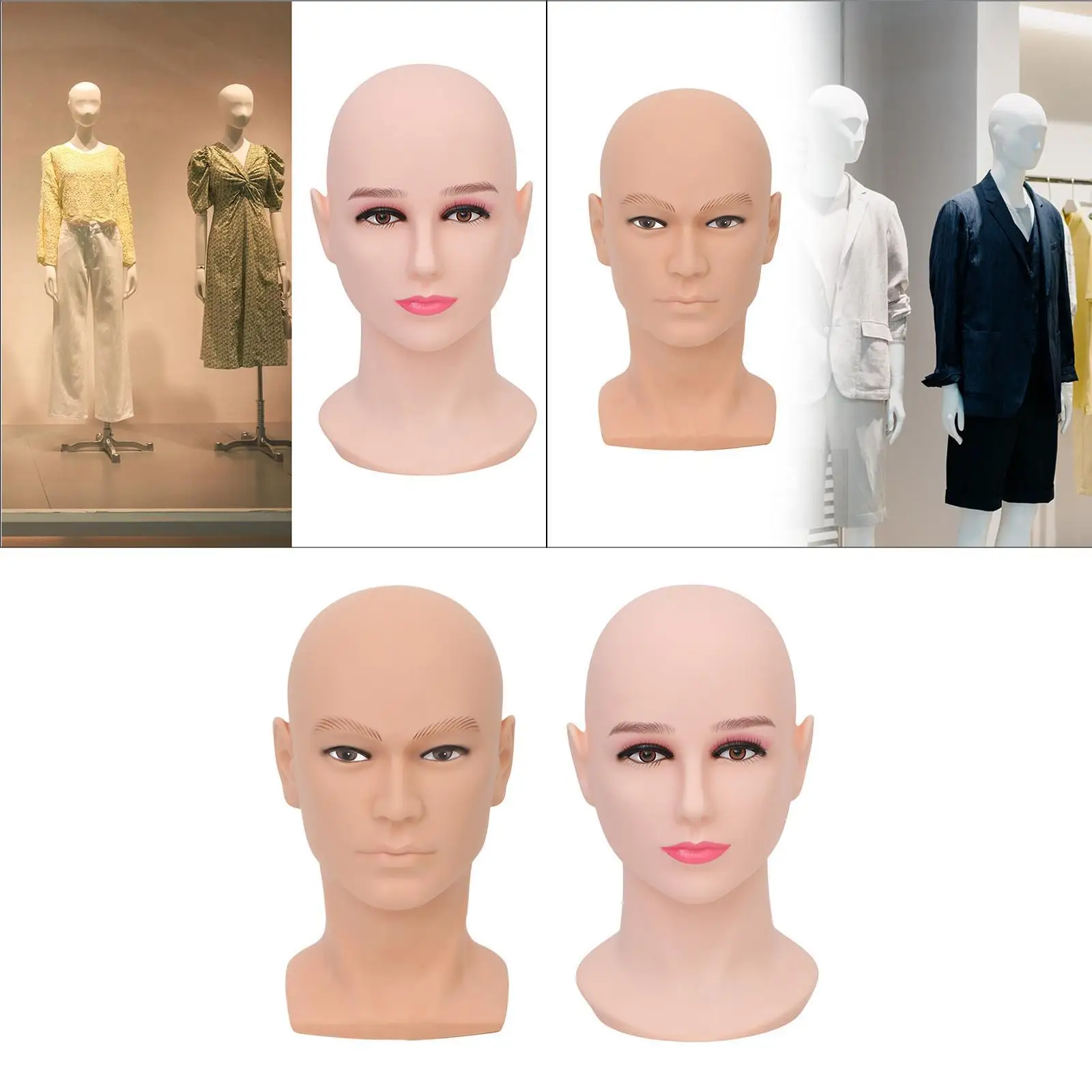Голова манекена, голова манекена, многофункциональная тренировочная голова для укладки, дисплей для парика для магазина, очки, солнцезащитные очки, шляпа, наушники
Голова манекена, голова манекена, многофункциональная тренировочная голова для укладки, дисплей для парика для магазина, очки, солнцезащитные очки, шляпа, наушники