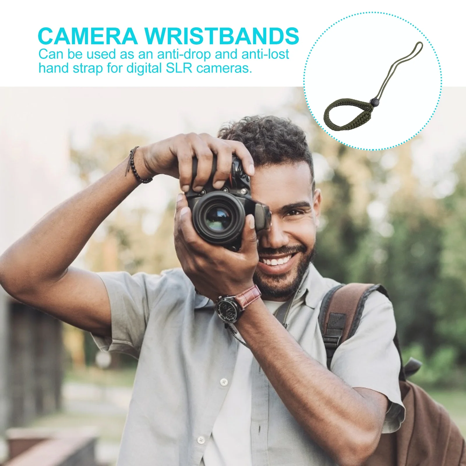Camera Wrist Strap Adjustable Anti Drop Safety Accessory for Dslr Mirrorless High Durability Practical Gift Outdoor Enthusiast
Camera Wrist Strap Adjustable Anti Drop Safety Accessory for Dslr Mirrorless High Durability Practical Gift Outdoor Enthusiast