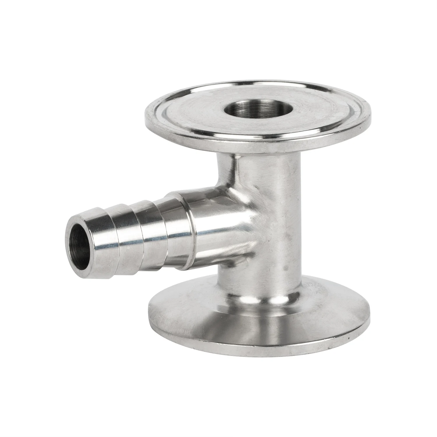 SS304 SS316L Food Grade Stainless Steel Hose Adapter Sterilize Tri Clamp TC Tee with Mirror Polish for the Chemical Industry
SS304 SS316L Food Grade Stainless Steel Hose Adapter Sterilize Tri Clamp TC Tee with Mirror Polish for the Chemical Industry