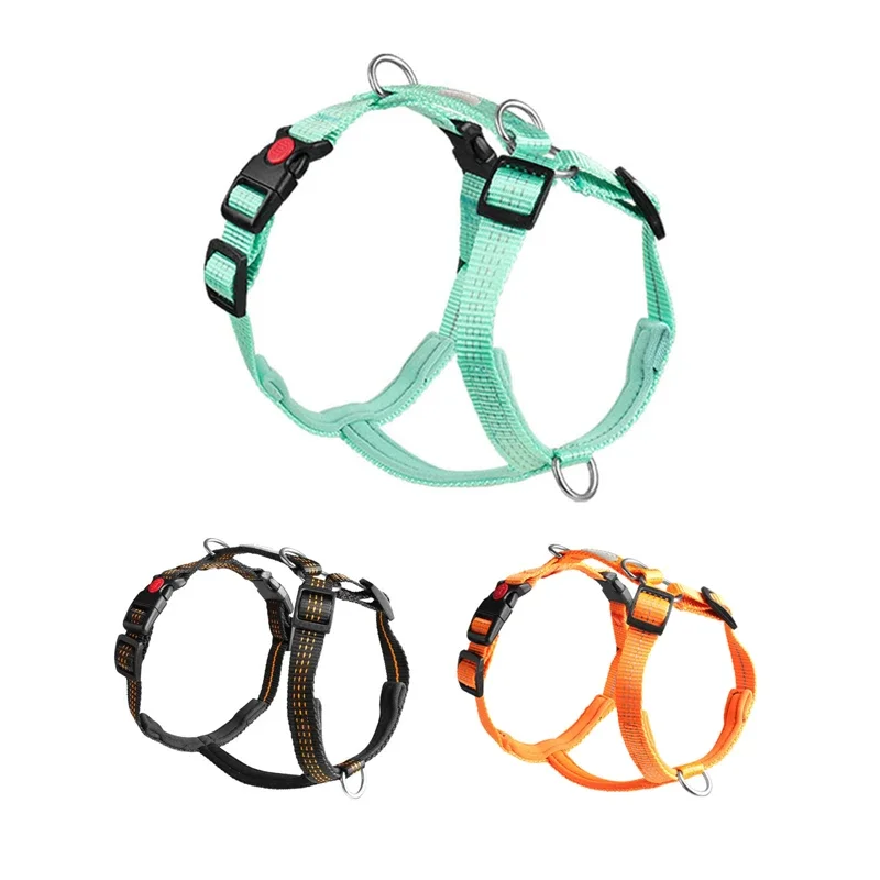Adjustable Solid Nylon Dog Harness with 2 D-Rings Lightweight Comfortable No-Pull H-typed Dog Chest Harness Outdoor Pet Supplies
Adjustable Solid Nylon Dog Harness with 2 D-Rings Lightweight Comfortable No-Pull H-typed Dog Chest Harness Outdoor Pet Supplies