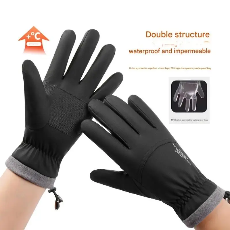 Winter Warm Gloves Waterproof AntiSlip Grip Plush Lined Handwear For Outdoor Cycling Hiking Camping Sport Activity Y08E
Winter Warm Gloves Waterproof AntiSlip Grip Plush Lined Handwear For Outdoor Cycling Hiking Camping Sport Activity Y08E