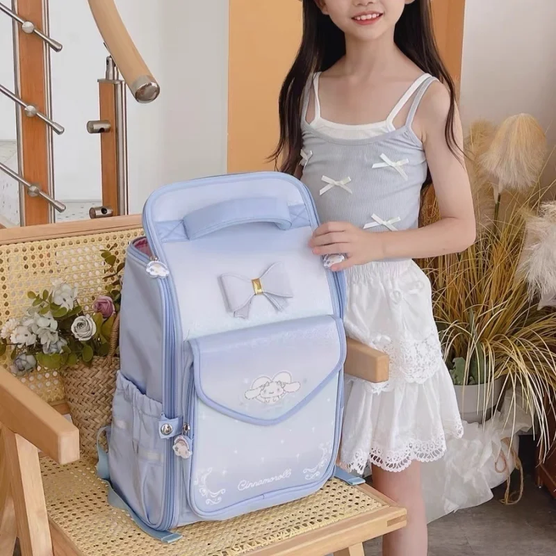 Sanrio Kuromi My Melody Cinnamoroll Gradient Backpack Lightweight Waterproof School Bag for Daily Use by Students
Sanrio Kuromi My Melody Cinnamoroll Gradient Backpack Lightweight Waterproof School Bag for Daily Use by Students