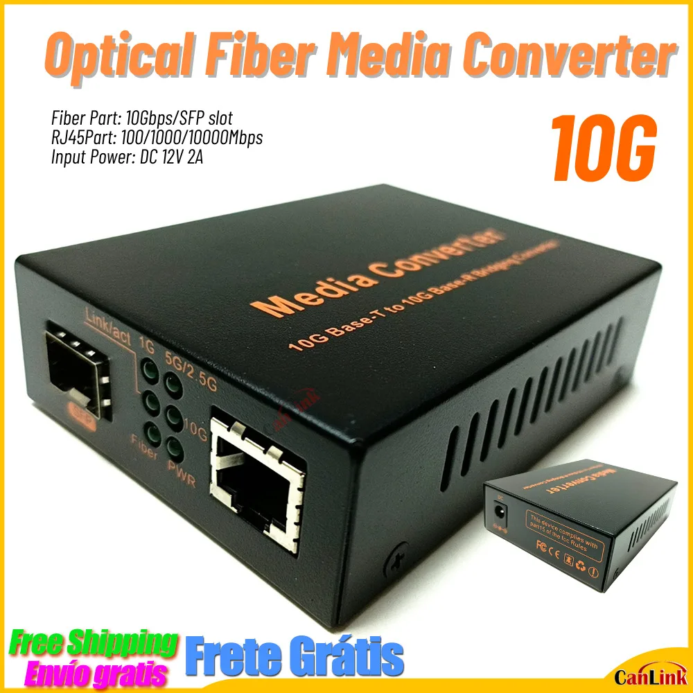 1,25G/2,5G/10G оптоволоконный медиаконвертер слот RJ45 SFP трансивер Ethernet-переключатель оптоволоконный слот SFP + с блоком питания
1,25G/2,5G/10G оптоволоконный медиаконвертер слот RJ45 SFP трансивер Ethernet-переключатель оптоволоконный слот SFP + с блоком питания
