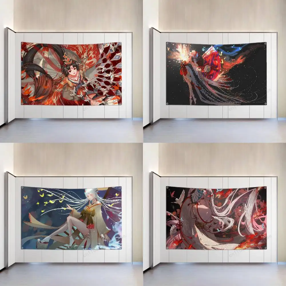 O-Onmyoji Game S-Shiranui Multiple Sizes Flag Tapestry Wall Hanging Bed Room Bar Modern Banner Aesthetic Room Decor
O-Onmyoji Game S-Shiranui Multiple Sizes Flag Tapestry Wall Hanging Bed Room Bar Modern Banner Aesthetic Room Decor