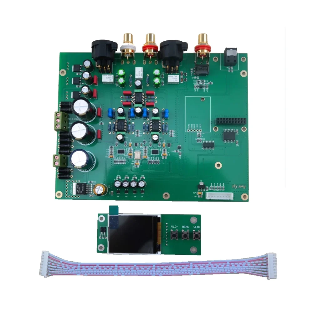 Hifi-декодер с двумя ЦАП Es9038q2m, коаксиальным, оптическим и USB-входами, поддержкой PCM384k, DSD512 и TFT-экраном
Hifi-декодер с двумя ЦАП Es9038q2m, коаксиальным, оптическим и USB-входами, поддержкой PCM384k, DSD512 и TFT-экраном