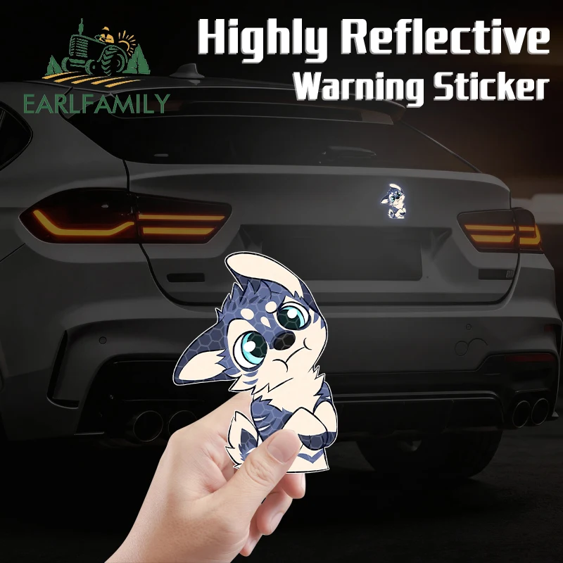 EARLFAMILY Cute Furry Peek Reflective Car Stickers Pout Cute Crooked Head Cartoon Decal Creative Windows Tumbler Car Styling
EARLFAMILY Cute Furry Peek Reflective Car Stickers Pout Cute Crooked Head Cartoon Decal Creative Windows Tumbler Car Styling
