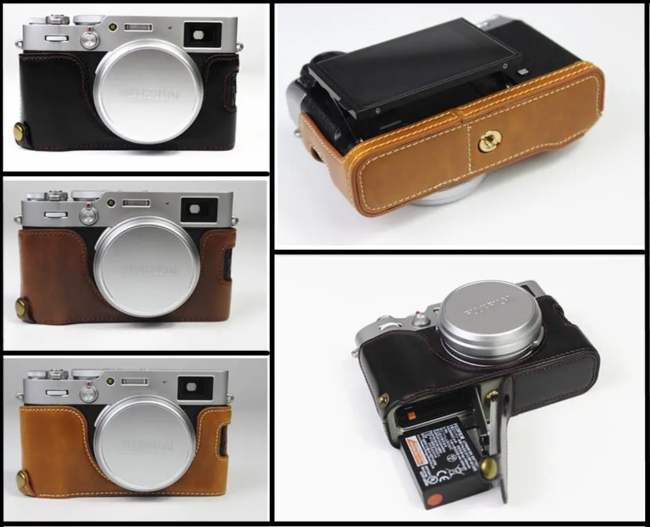PU Leather Case Shell Camera Video Bag Half Body Base Protector for Fujifilm X100V Fuji x100v Protective Opening Bottom Cover
PU Leather Case Shell Camera Video Bag Half Body Base Protector for Fujifilm X100V Fuji x100v Protective Opening Bottom Cover