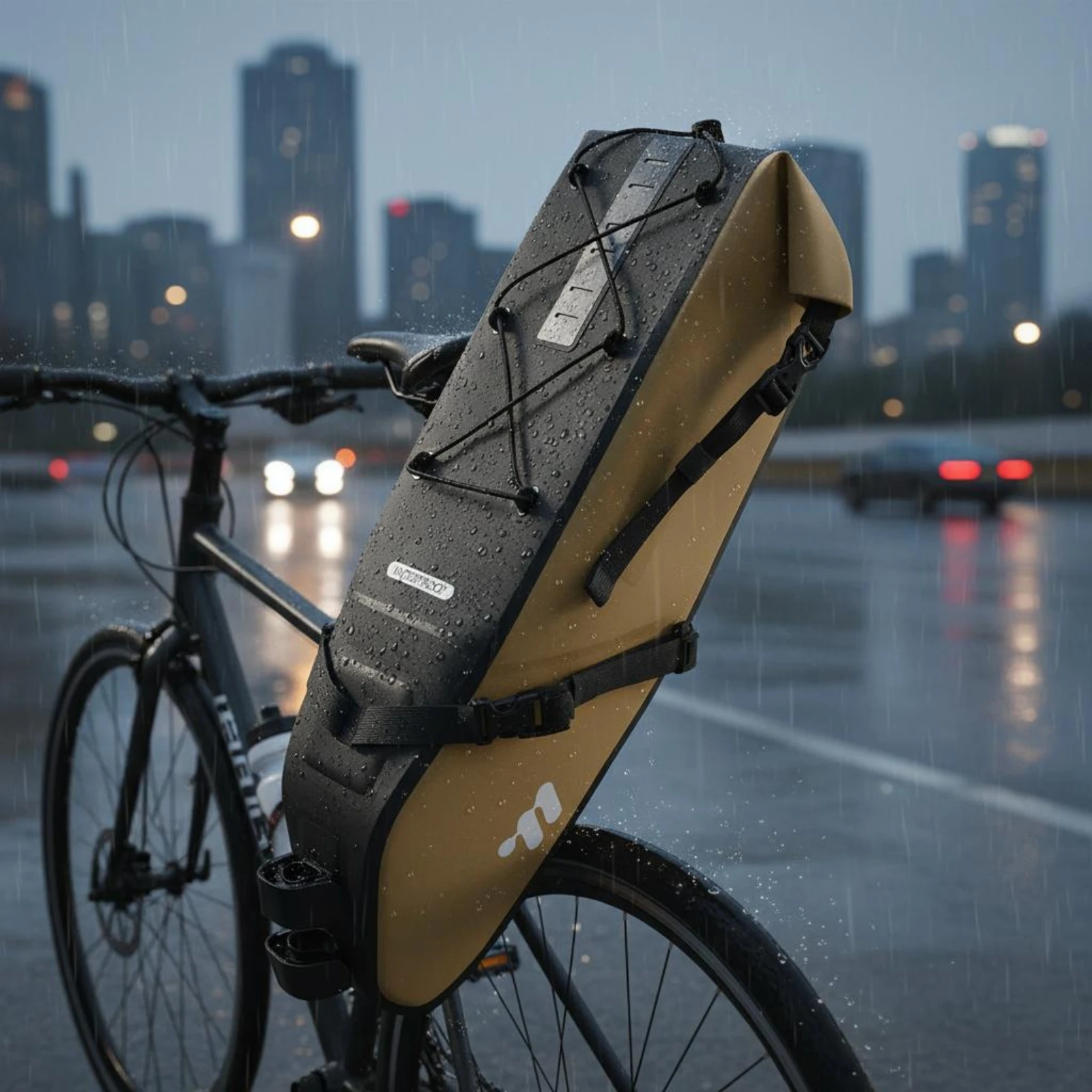 Waterproof Tail Bag Large Capacity Waterproof Bike Saddle Bag Long Ride Saddle Pack Wear-Resistant Material Rear Rack Pannier
Waterproof Tail Bag Large Capacity Waterproof Bike Saddle Bag Long Ride Saddle Pack Wear-Resistant Material Rear Rack Pannier
