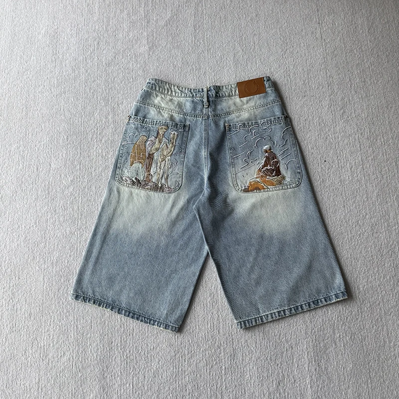 Новые джинсовые шорты Derschutze American Streetwear 26SS синего цвета с обновленным кроем и вышивкой в стиле кэмел
Новые джинсовые шорты Derschutze American Streetwear 26SS синего цвета с обновленным кроем и вышивкой в стиле кэмел