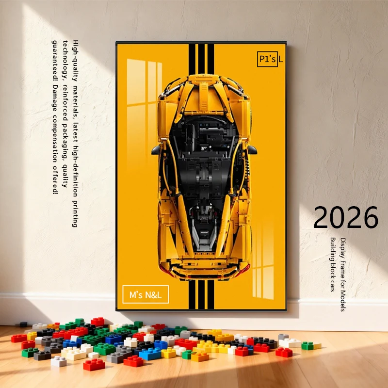 Display Wallboard Suitable for LEGO 42172 P1 Technic building block car model lego technics holder Wall Mount Display with Frame
Display Wallboard Suitable for LEGO 42172 P1 Technic building block car model lego technics holder Wall Mount Display with Frame