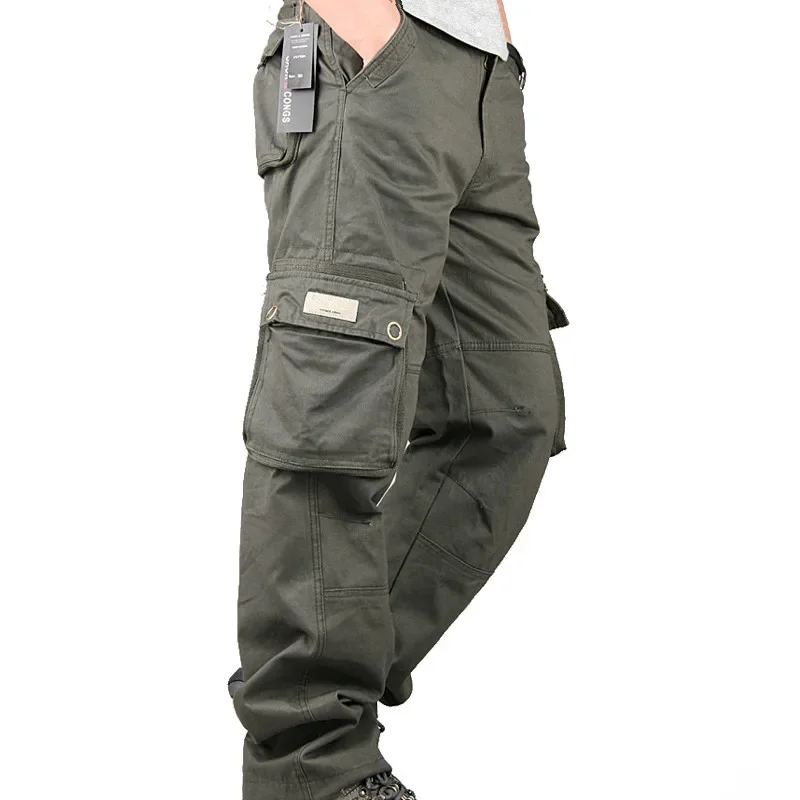 Men's Cargo Pants Cotton Casual Long Trousers New 2025 Plus Multi Pocket Pantalon Homme Men Fashion Military Tactical Pants Men
Men's Cargo Pants Cotton Casual Long Trousers New 2025 Plus Multi Pocket Pantalon Homme Men Fashion Military Tactical Pants Men