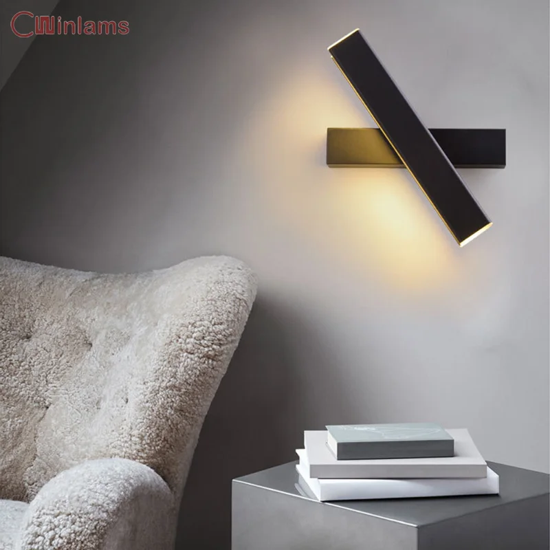 Nordic Creative LED Bed Wall Lamp Simple Modern Living Room Bedroom Study Corridor Wall Lamp Bedroom Bed Can Rotate Wall Lamp
Nordic Creative LED Bed Wall Lamp Simple Modern Living Room Bedroom Study Corridor Wall Lamp Bedroom Bed Can Rotate Wall Lamp