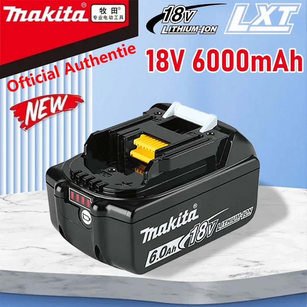 Genuine makita 18v 5Ah 6Ah Battery Li-ion ,Replacement For makita 18v Tool Battery BL1860B BL1860 BL1840B BL1830B BL1850B Serie
Genuine makita 18v 5Ah 6Ah Battery Li-ion ,Replacement For makita 18v Tool Battery BL1860B BL1860 BL1840B BL1830B BL1850B Serie