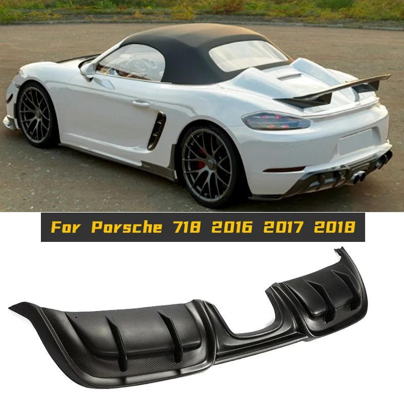 For Porsche 718 2016 2017 2018 Car Rear Bumper Diffuser Lip Spoiler Carbon Fiber Car Rear Bumper Diffuser Lip Spoiler
For Porsche 718 2016 2017 2018 Car Rear Bumper Diffuser Lip Spoiler Carbon Fiber Car Rear Bumper Diffuser Lip Spoiler