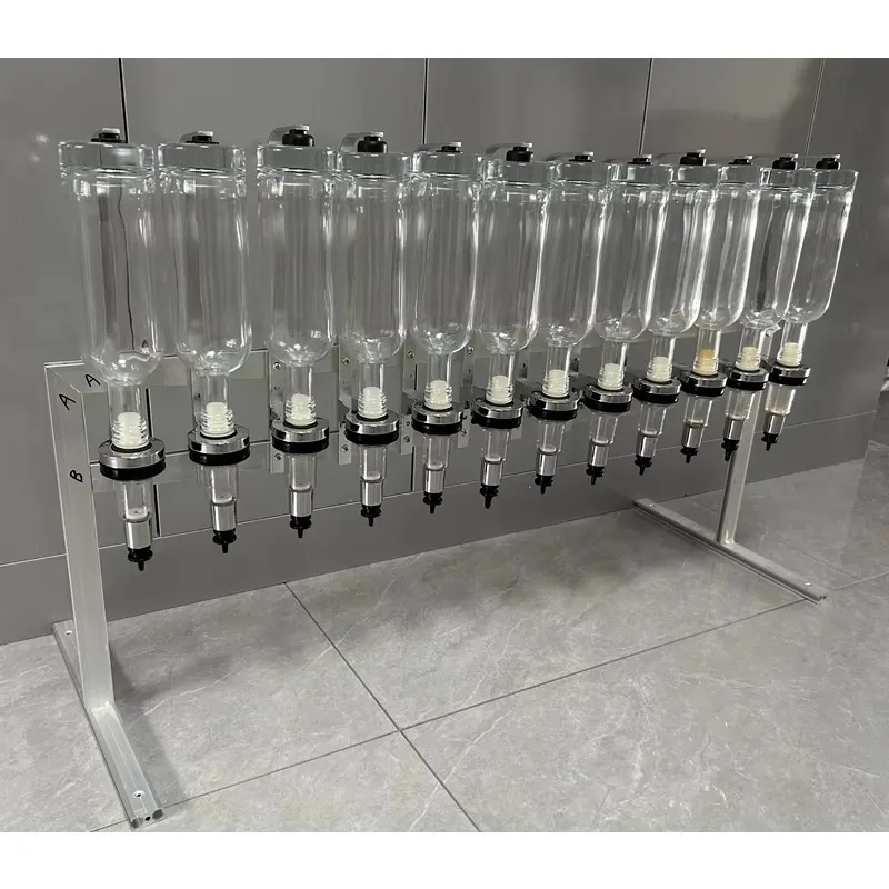 New Designed 750ml Empty 12pcs Glass Bottles Perfume Dispenser Set 750ml Bottle Perfume Filling Machine For Perfume Bar
New Designed 750ml Empty 12pcs Glass Bottles Perfume Dispenser Set 750ml Bottle Perfume Filling Machine For Perfume Bar