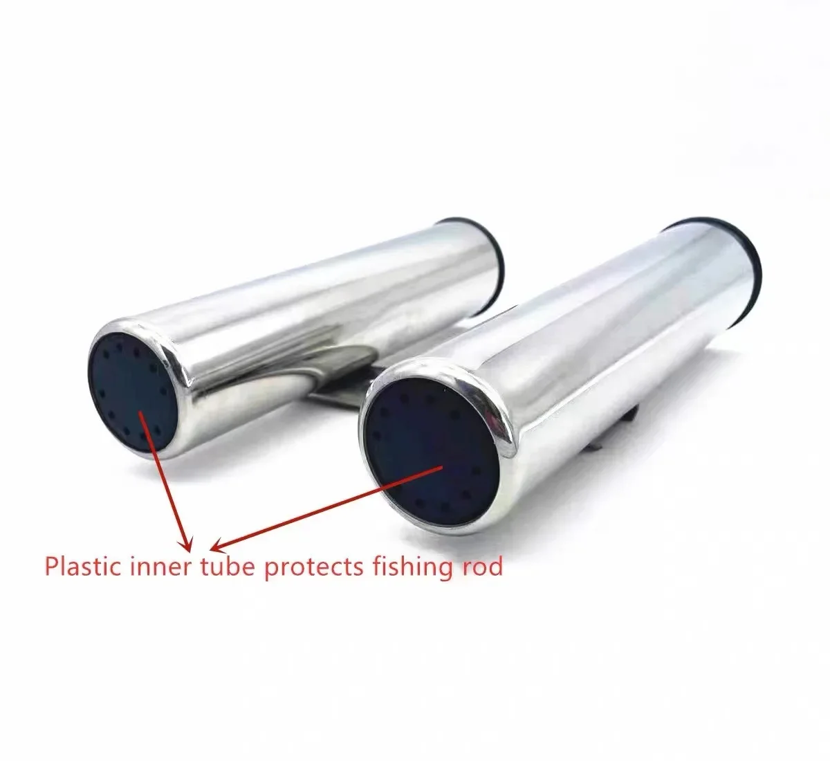 Stainless Steel Two-cylinder Fishing Rod Holder with Inner Tube Fishing Rod Holder, Marine Yacht Accessories
Stainless Steel Two-cylinder Fishing Rod Holder with Inner Tube Fishing Rod Holder, Marine Yacht Accessories