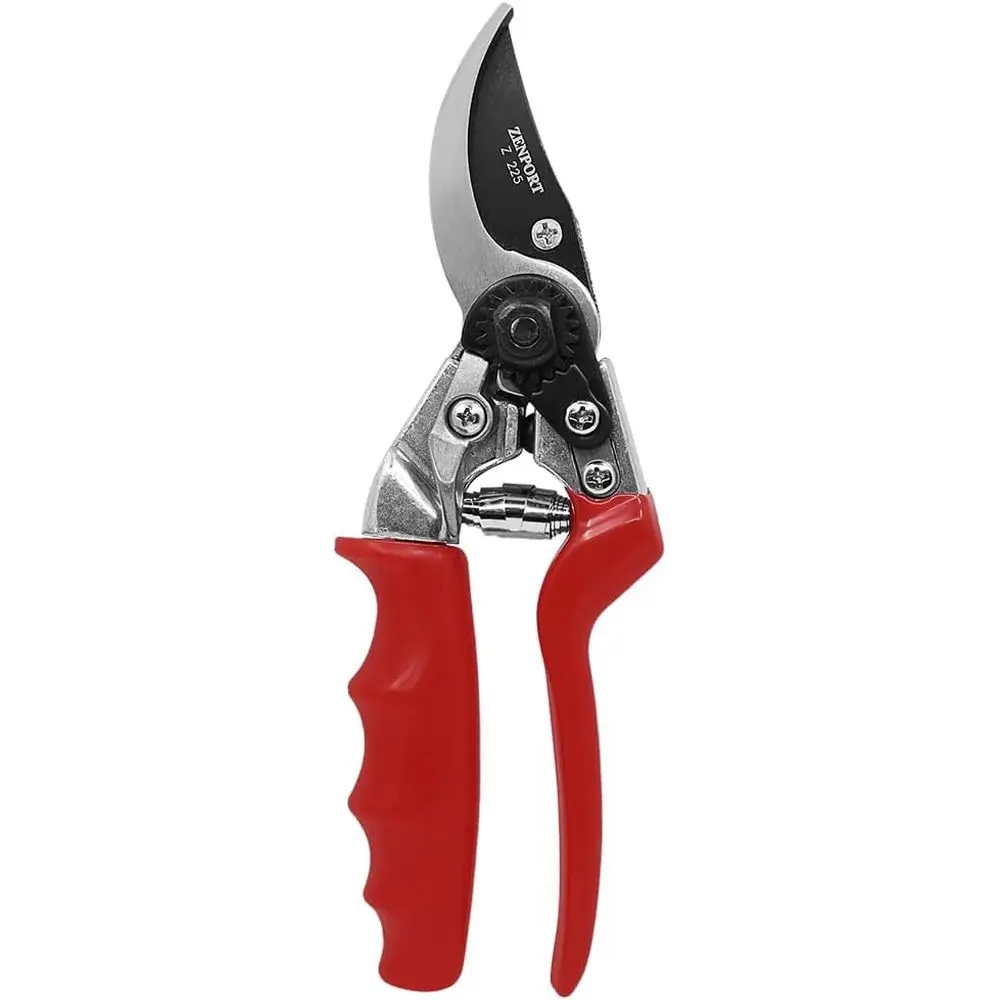 8.5-Inch Rotating Handle Bypass Pruner, Red, 10-Pack
8.5-Inch Rotating Handle Bypass Pruner, Red, 10-Pack