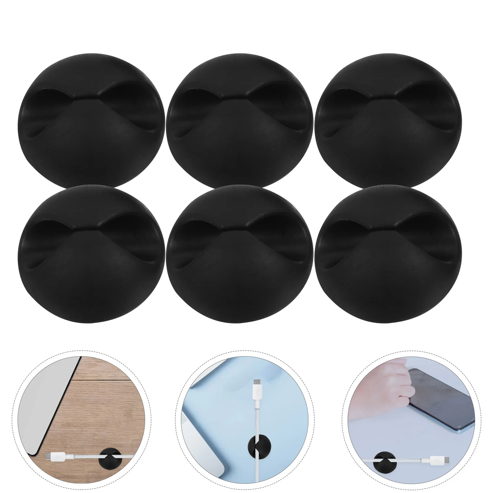 8Pcs Cable Clips Cord Organizer Adhesive Wire Holders for USB Computer Cable Management Desk Office Cord Keeper
8Pcs Cable Clips Cord Organizer Adhesive Wire Holders for USB Computer Cable Management Desk Office Cord Keeper