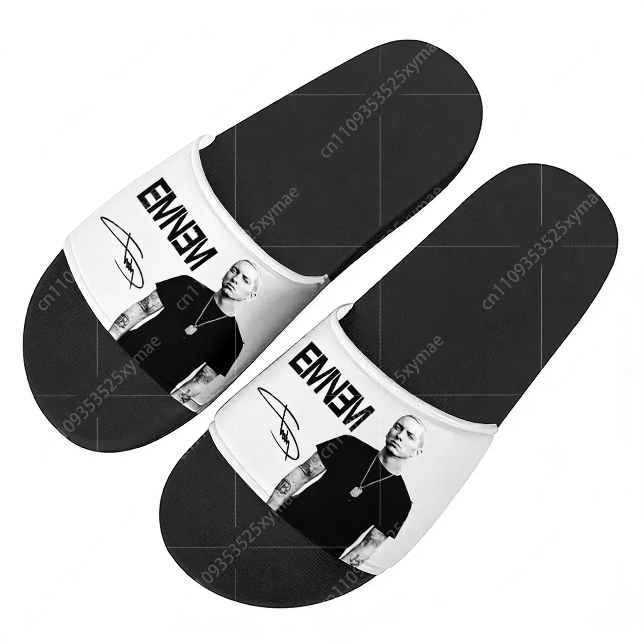 Eminem Hip hop Singer Slippers Home Water Shoes Pop Fashion Mens Womens Beach Pool Sandals High Quality Custom Summer Slipper
Eminem Hip hop Singer Slippers Home Water Shoes Pop Fashion Mens Womens Beach Pool Sandals High Quality Custom Summer Slipper