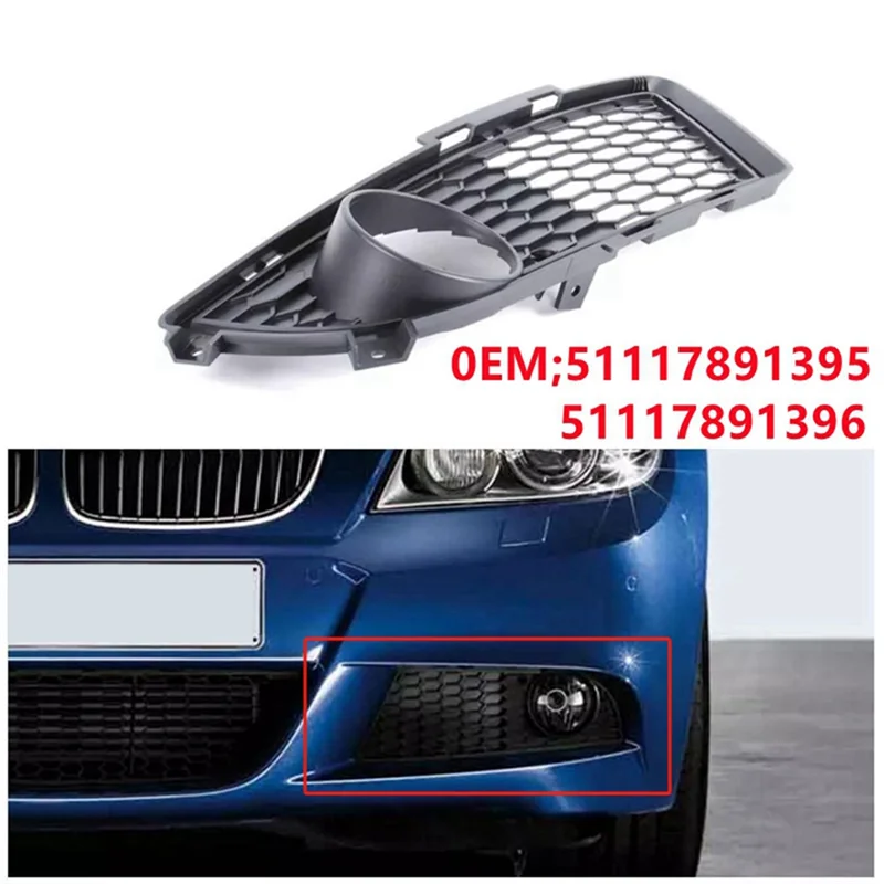 BT-For BMW 3-Series E90 E91 LCI M Sport 2009-2011 Car Front Bumper MTECH Fog Light Grilles
BT-For BMW 3-Series E90 E91 LCI M Sport 2009-2011 Car Front Bumper MTECH Fog Light Grilles