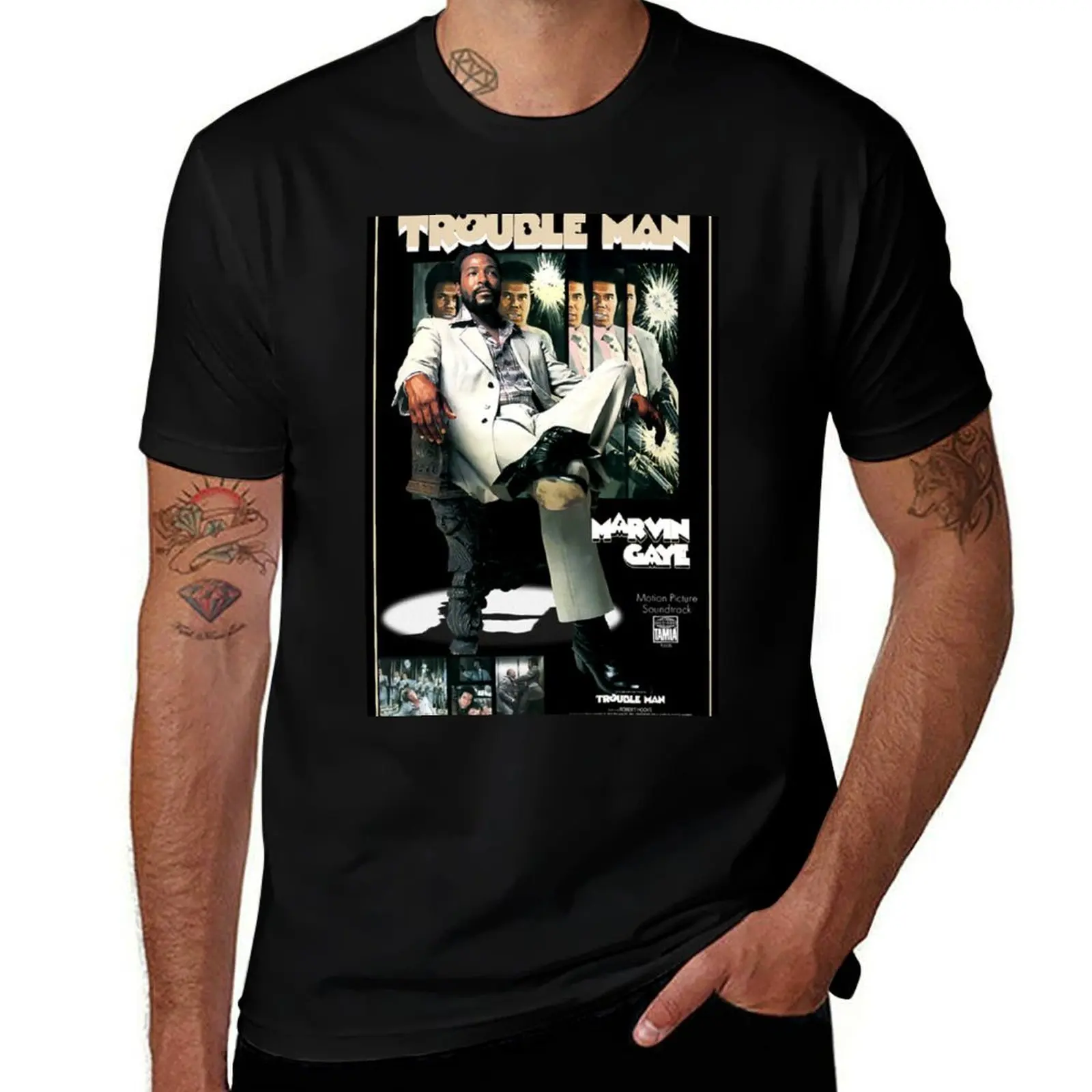 Marvin Gaye Trouble Man T-Shirt cotton man t-shirts shirts graphic tees vintage Short sleeve tee men
Marvin Gaye Trouble Man T-Shirt cotton man t-shirts shirts graphic tees vintage Short sleeve tee men