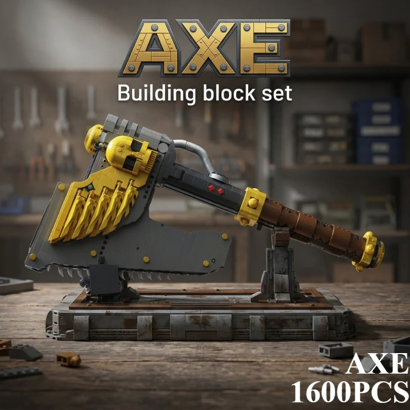 Набор строительных блоков AXE, 1600 шт. — сборная модель-игрушка для домашнего декора, идеальный праздничный подарок для детей и взрослых
Набор строительных блоков AXE, 1600 шт. — сборная модель-игрушка для домашнего декора, идеальный праздничный подарок для детей и взрослых