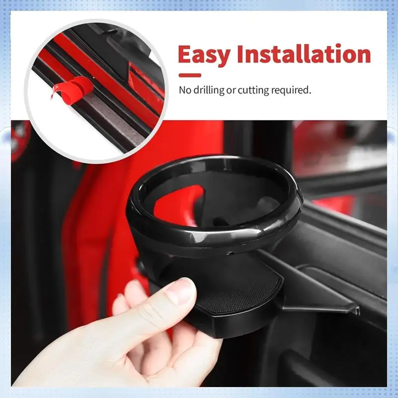 НОВЫЙ-подстаканник для воды на боковую дверь для Jeep Wrangler JK JKU 2011-2017, держатель для чашки для напитков на боковой дверь
НОВЫЙ-подстаканник для воды на боковую дверь для Jeep Wrangler JK JKU 2011-2017, держатель для чашки для напитков на боковой дверь