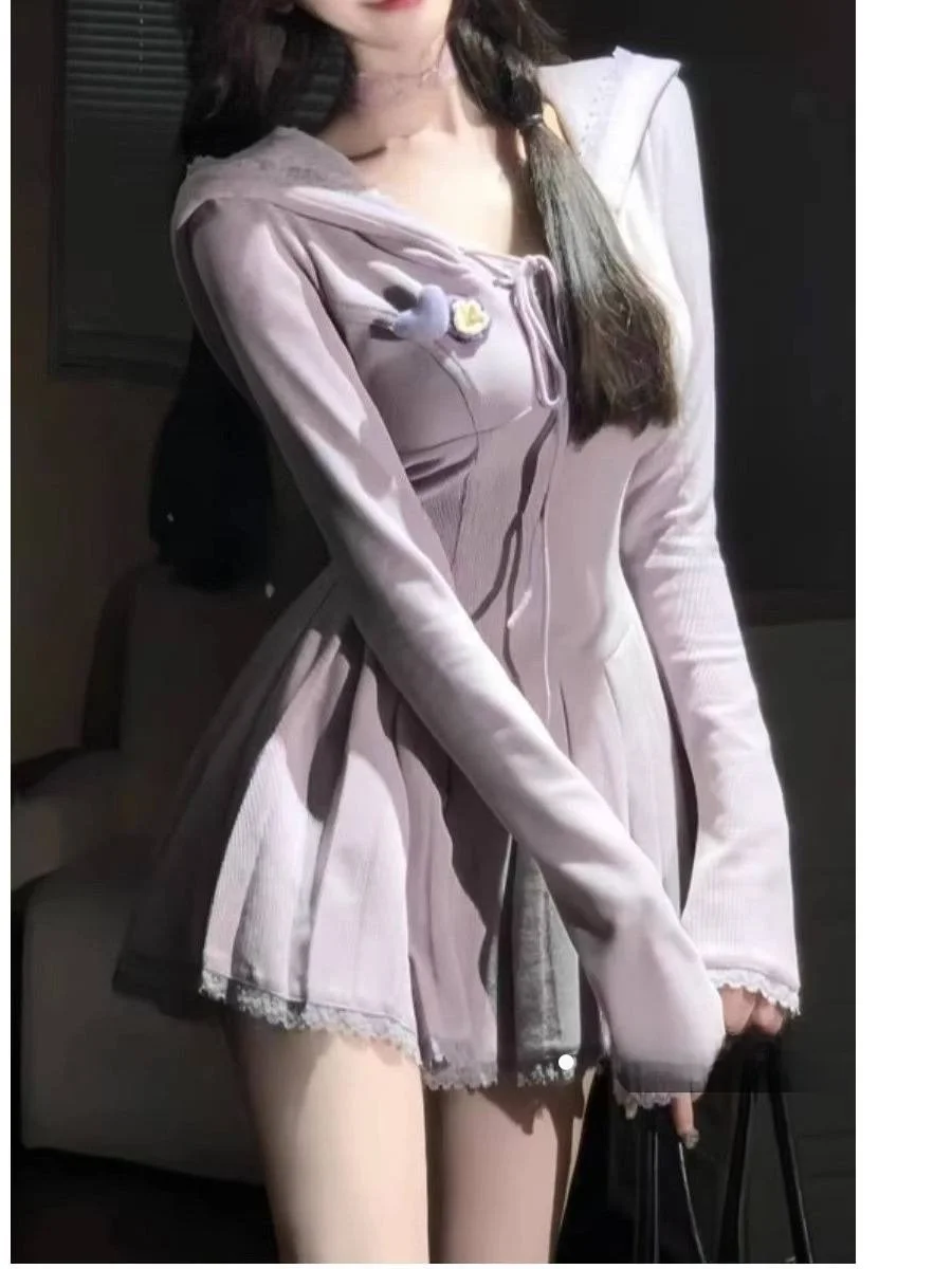 Корейская вязаная юбка-трапеция Pure Desire Purple для женщин, зима 2025, новая модель с высокой талией, сексуальная, облегающая
Корейская вязаная юбка-трапеция Pure Desire Purple для женщин, зима 2025, новая модель с высокой талией, сексуальная, облегающая