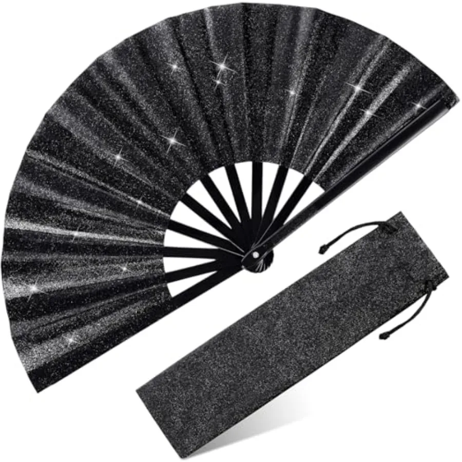 Large Folding Rave Fans Silk Clack Popping Hand Fan for Line Dancing Chinese Make Sounds Fan for Women Dance Festival Dancing W
Large Folding Rave Fans Silk Clack Popping Hand Fan for Line Dancing Chinese Make Sounds Fan for Women Dance Festival Dancing W