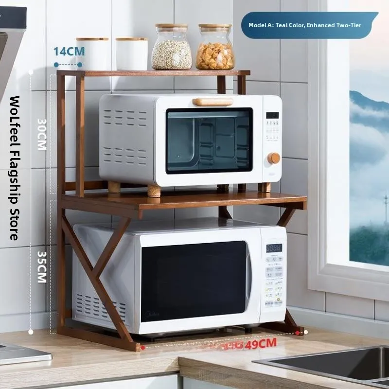 Thickened Sturdy Kitchen Rack Multi-layer Storage Shelf for Microwave Oven Bakery Utensils Pottery Bathroom Storage Organizer
Thickened Sturdy Kitchen Rack Multi-layer Storage Shelf for Microwave Oven Bakery Utensils Pottery Bathroom Storage Organizer