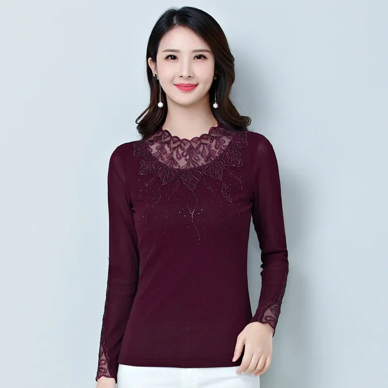 Элегантные тонкие сексуальные топы с вышивкой Hot Diamond M-5XL, вязаные футболки, блузки, новинка 2025, весенняя женская футболка с длинными рукавами
Элегантные тонкие сексуальные топы с вышивкой Hot Diamond M-5XL, вязаные футболки, блузки, новинка 2025, весенняя женская футболка с длинными рукавами