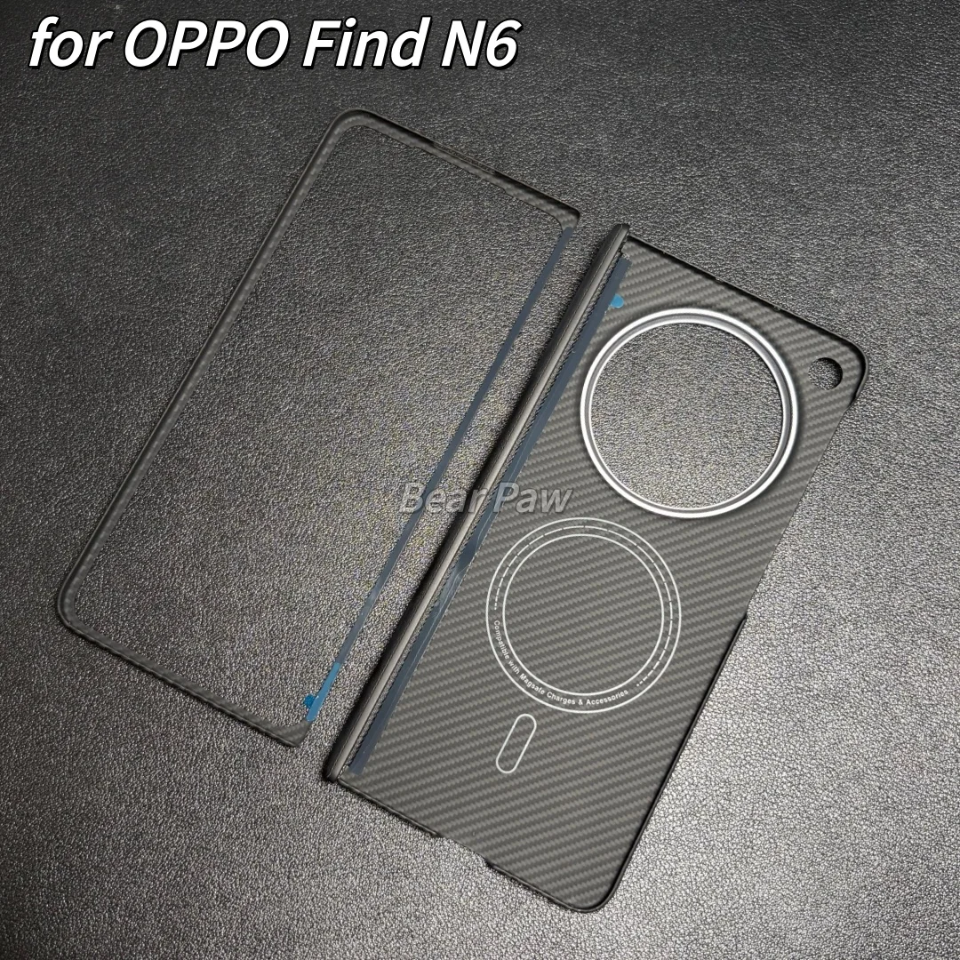Carbon Hinge Case for Magsafe OPPO Find N6 Aramid Fiber Magnetic Hinge Phone Protection Case Central Axis Cover Ultra Slim Cover
Carbon Hinge Case for Magsafe OPPO Find N6 Aramid Fiber Magnetic Hinge Phone Protection Case Central Axis Cover Ultra Slim Cover